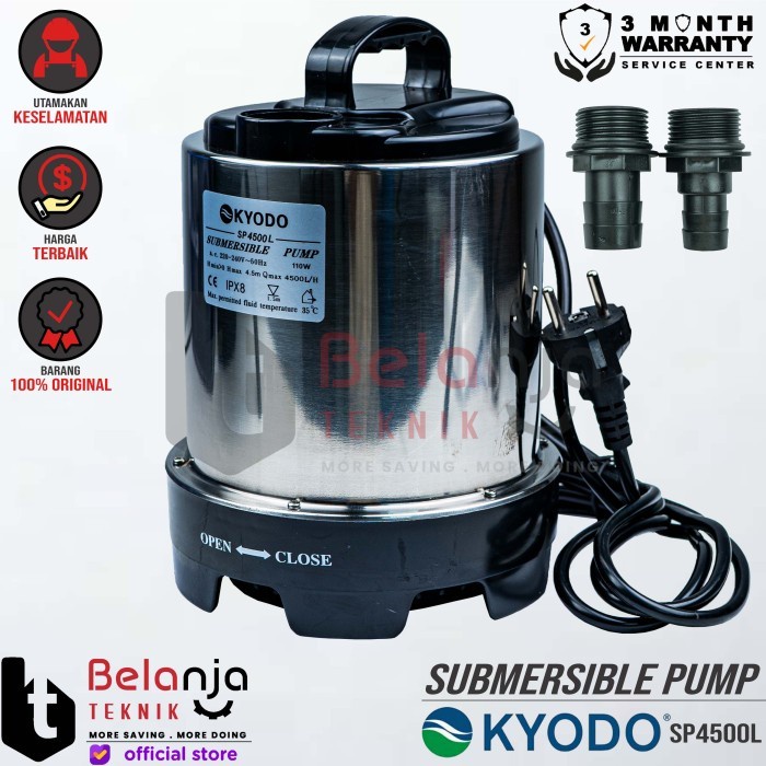 KYODO POMPA AIR CELUP SP 4500 SUBMERSIBLE PUMP KOLAM IKAN SP4500