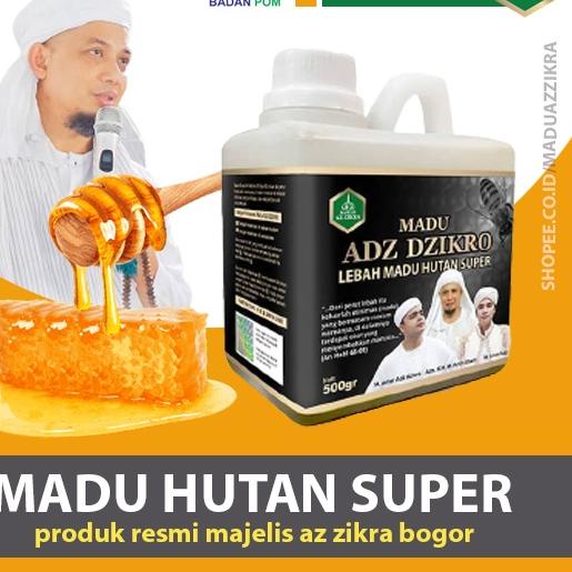 

☝ RESMI ADZ DZIKRO Hutan Super Manis Asli Az Zikra Azzikra Azikra 100% Kemasan Baru 500gr ♛