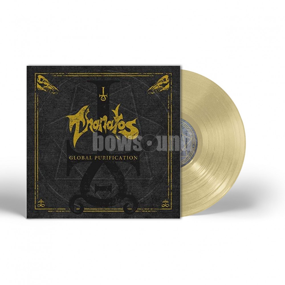 VINYL - THANATOS - GLOBAL PURIFICATION (GOLD LP)