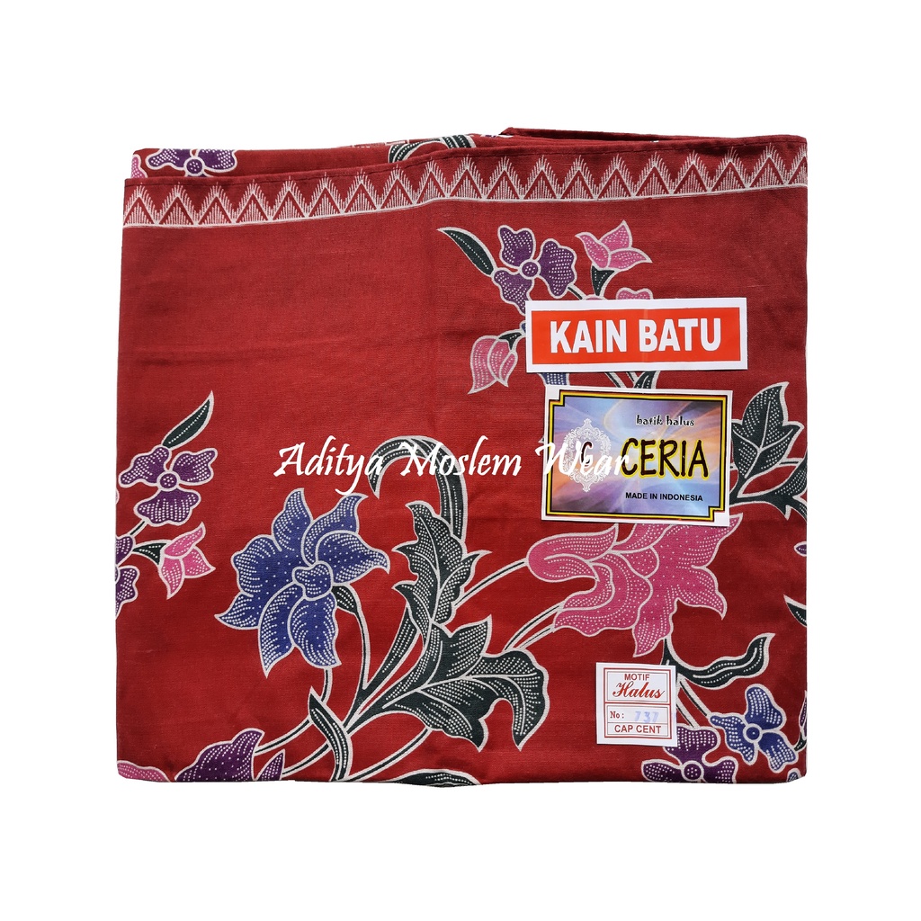 KAIN BATIK HALUS SAMPING KEBAT PANJANG KAIN BATU MERK CERIA