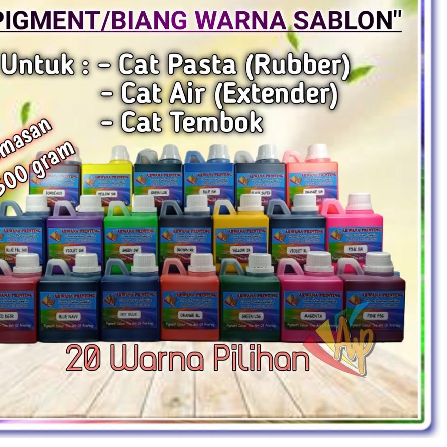 

TERLARIS BRANDS FESTIVAL Pigment Biang Warna Cat Sablon All Varian 500 gram murah