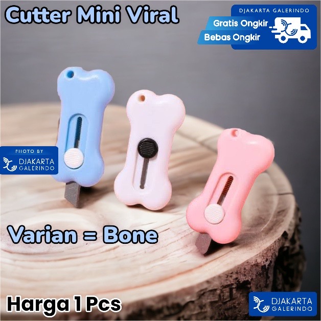 Cutter Mini Lucu Viral Cloud Awan Karakter - Pisau Mini Cloud Awan - Silet Mini