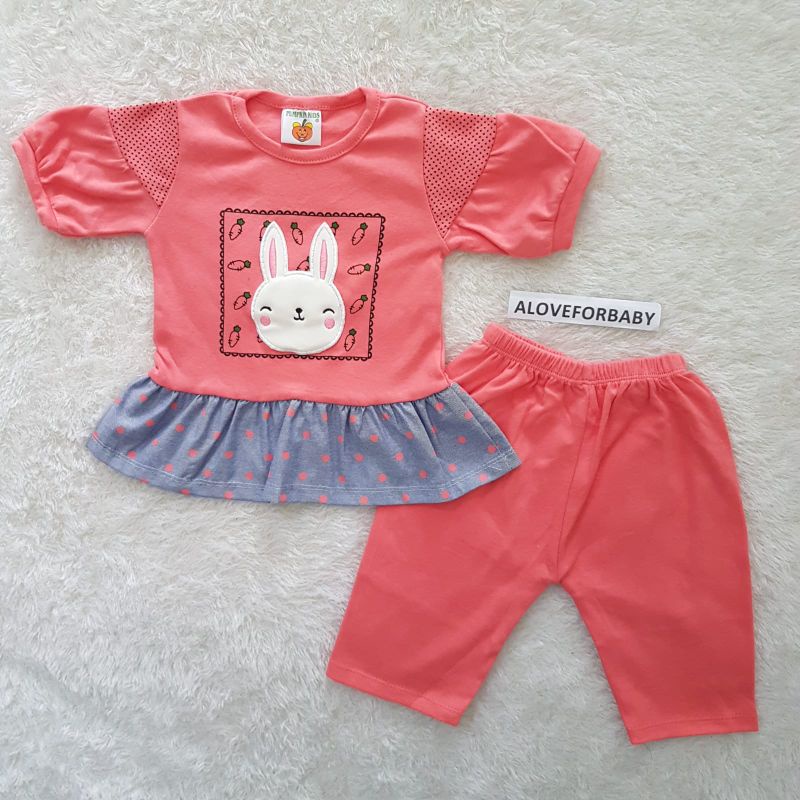 Setelan Bayi Kelinci lucu set