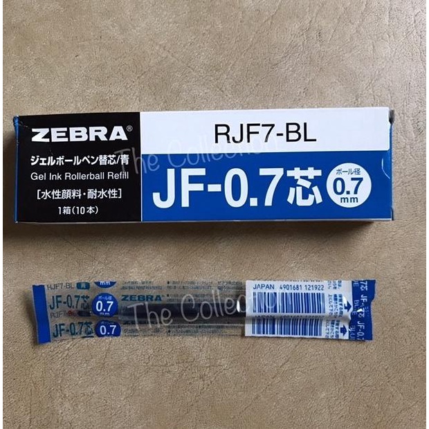 

ATK0431SR RJF7-B BLUE 0.7 mm isi pen sarasa refill zebra JF 0,7 Biru