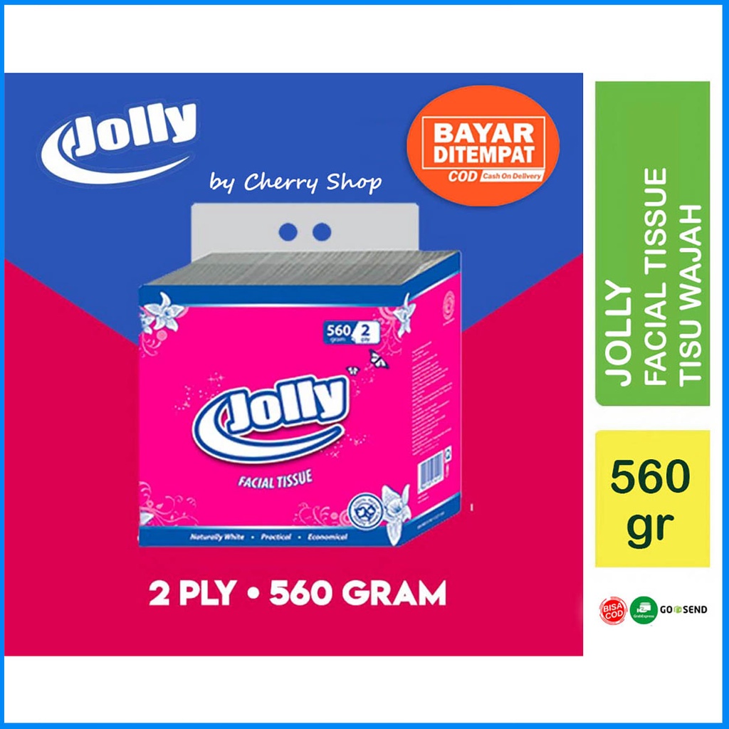 [560GR | BPOM] Tissue Jolly Facial 560GR Tissu Jolly