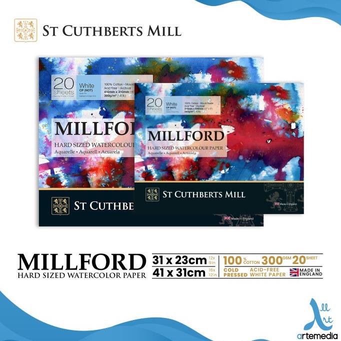 

Kertas Cat Air St Cuthberts Saunders Millford Watercolor Block