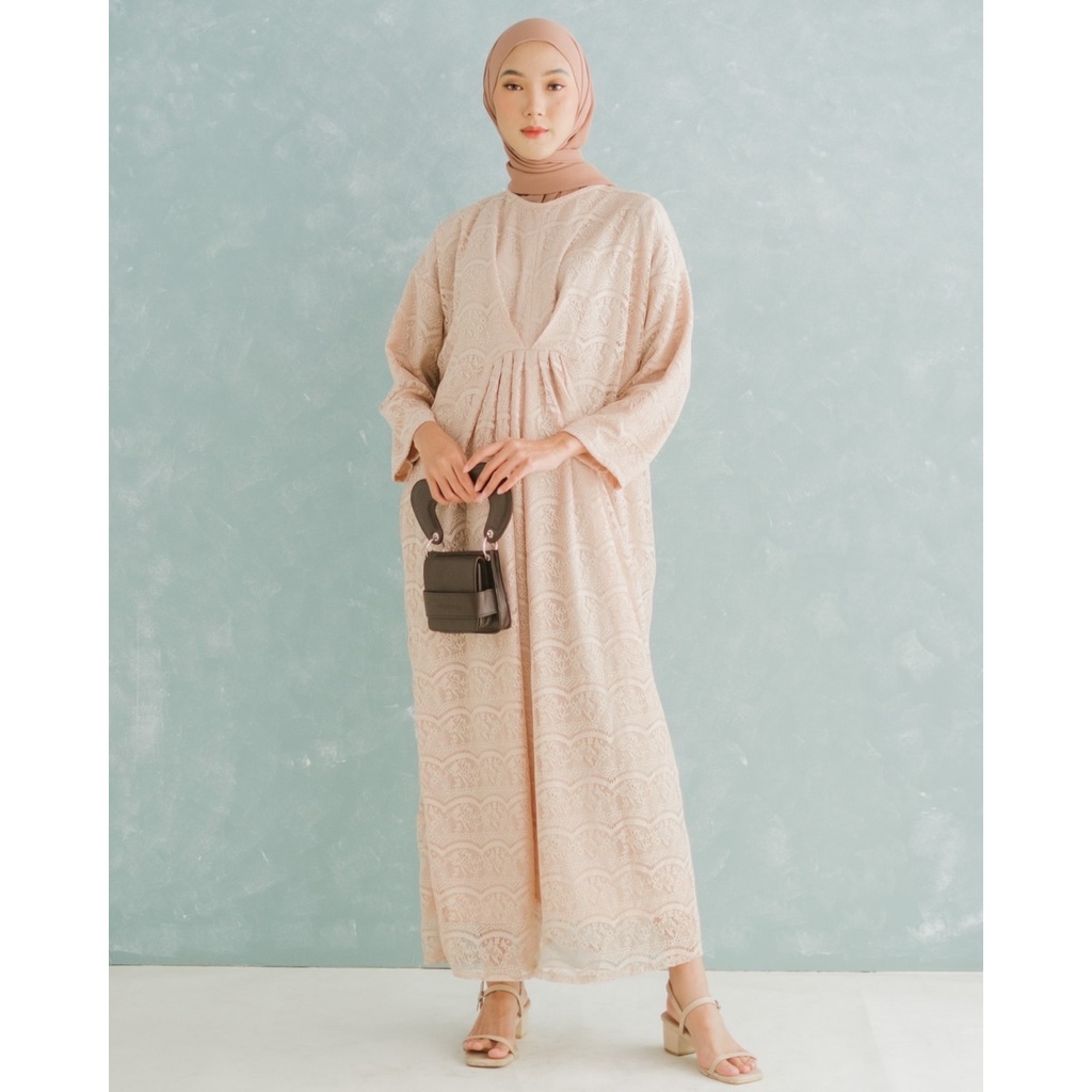 Myrubylicious FAYELA KAFTAN KODE BN2539 | KAFTAN | DRESS MUSLIMAH | DRESS BROCADE