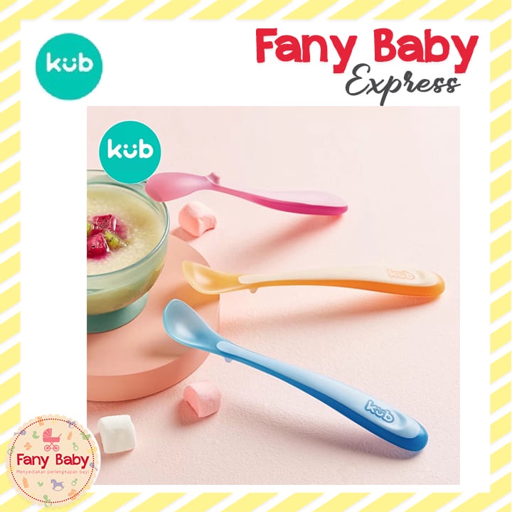 KUB HEAT SENSITIVE SPOON 3PCS/SET