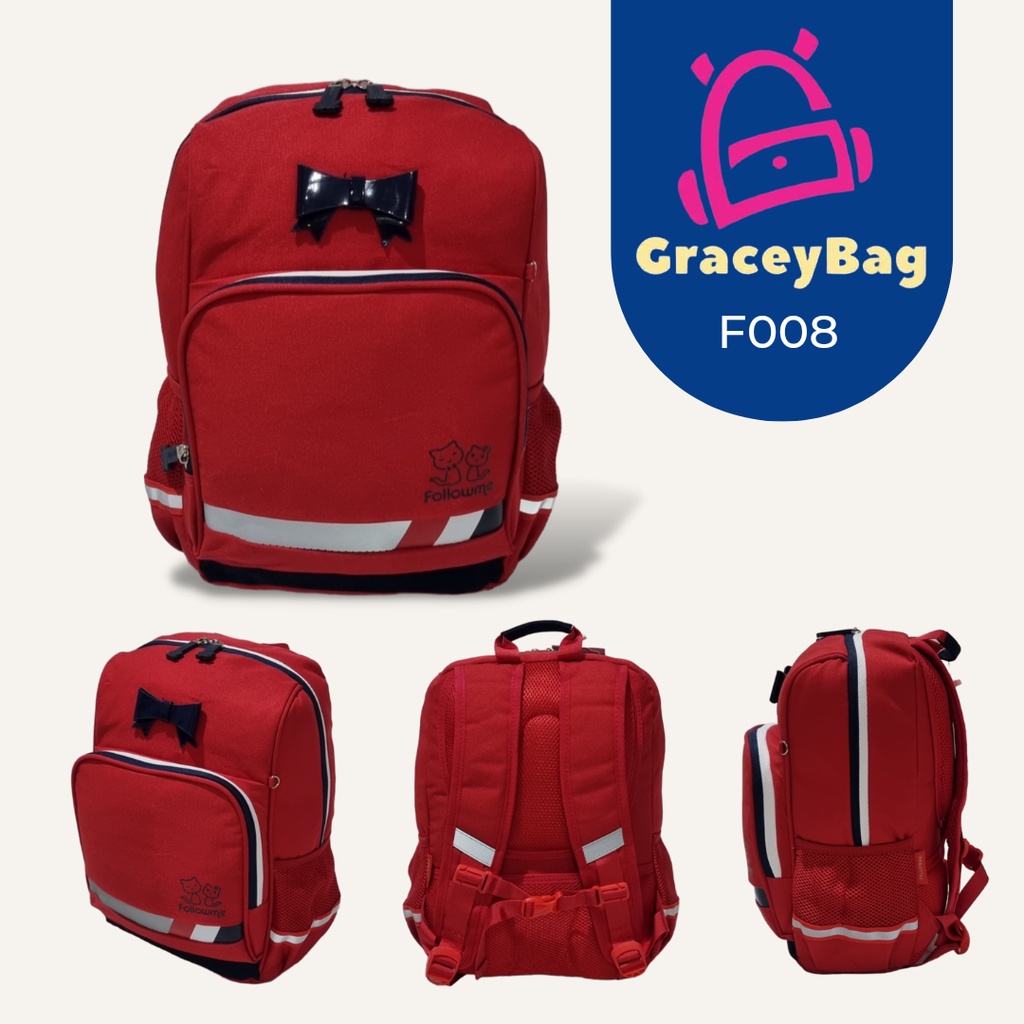 GB-F008 Tas Ransel Anak Perempuan Cordura Premium Import