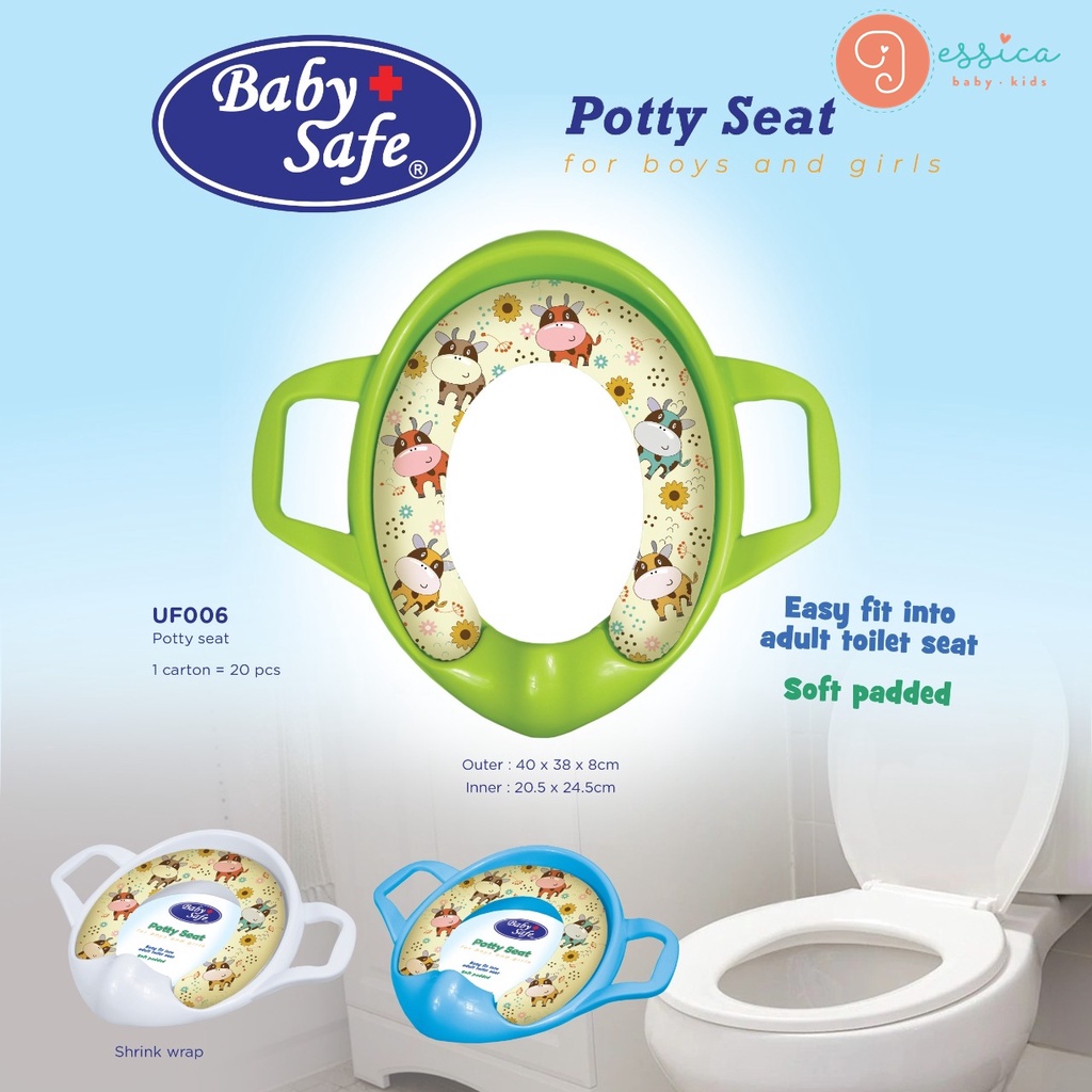 Dudukan Toilet Anak Ring Closet Bayi BABY SAFE Potty Seat UF006