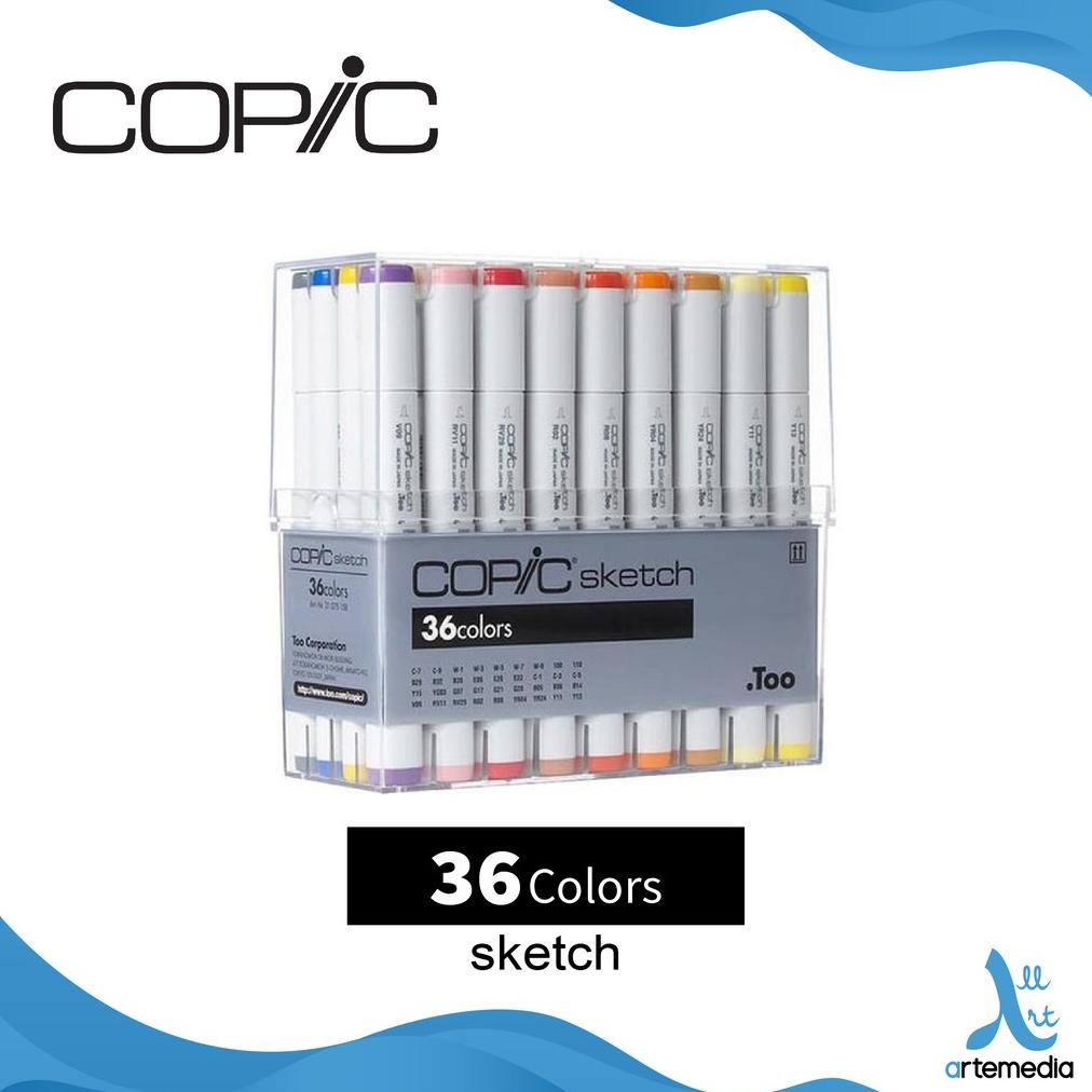 

Marker Copic Sketch 36 Basic Color Set