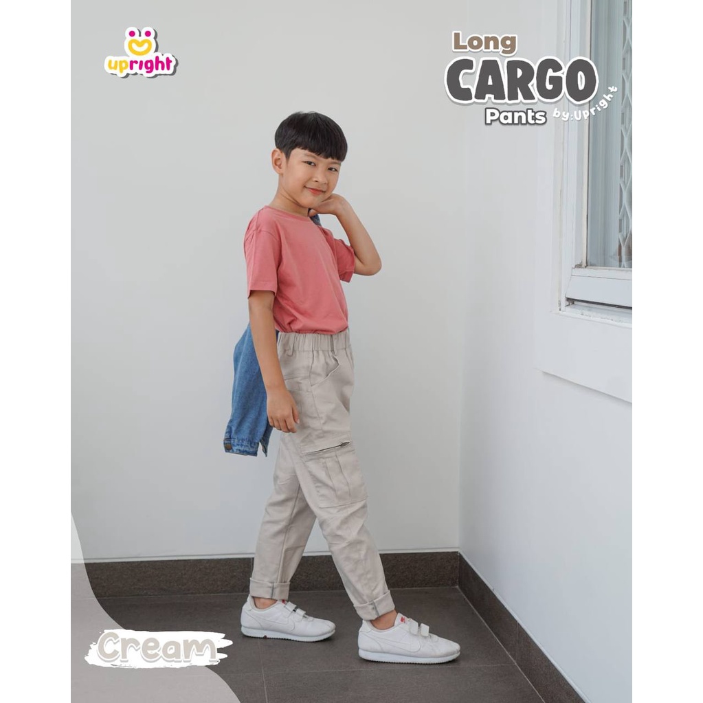 Celana Panjang chinos anak Long Cargo pants by Upright