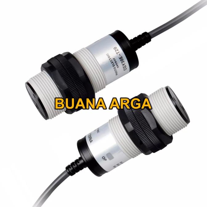 Photoelectric Sensor Cylindrical M30 Cgy30E-T10 Jarak 10M Fort Nc No Debezz