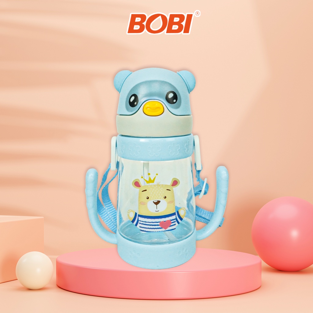 Botol Air Minum Anak Motif Animal 380Ml // Botol Minum Anak Kode BZ-252 Warna Random