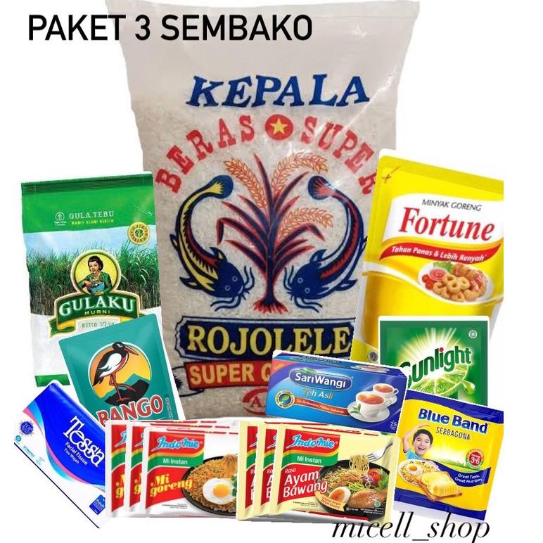 

☼ PAKET 3 SEMBAKO SUPER MURAH ❂