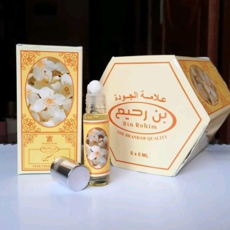 parfum BIN ROHIM melati 6ml roll on