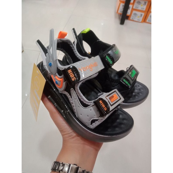 sepatu sandal anak laki-laki yongkidz ORI terbaru size 26-30