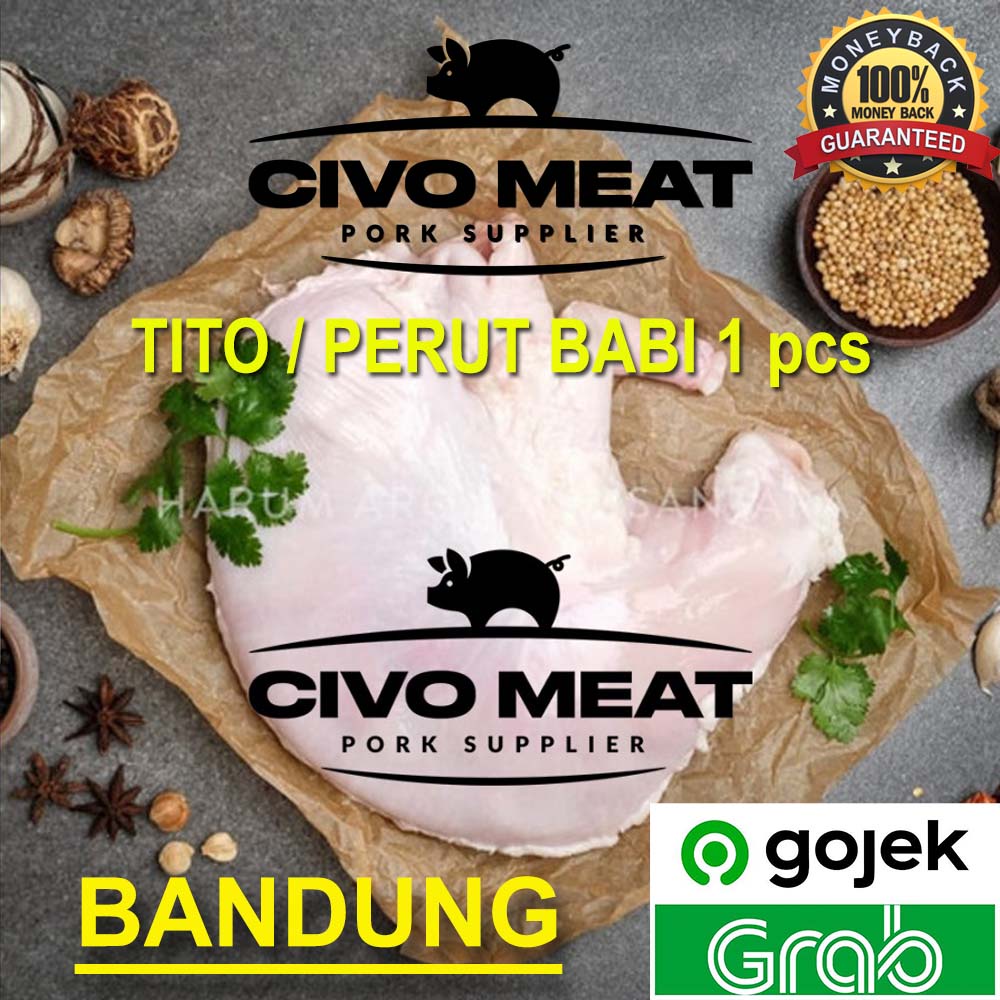 

Tito Babi / Perut Babi mentah 1 pcs
