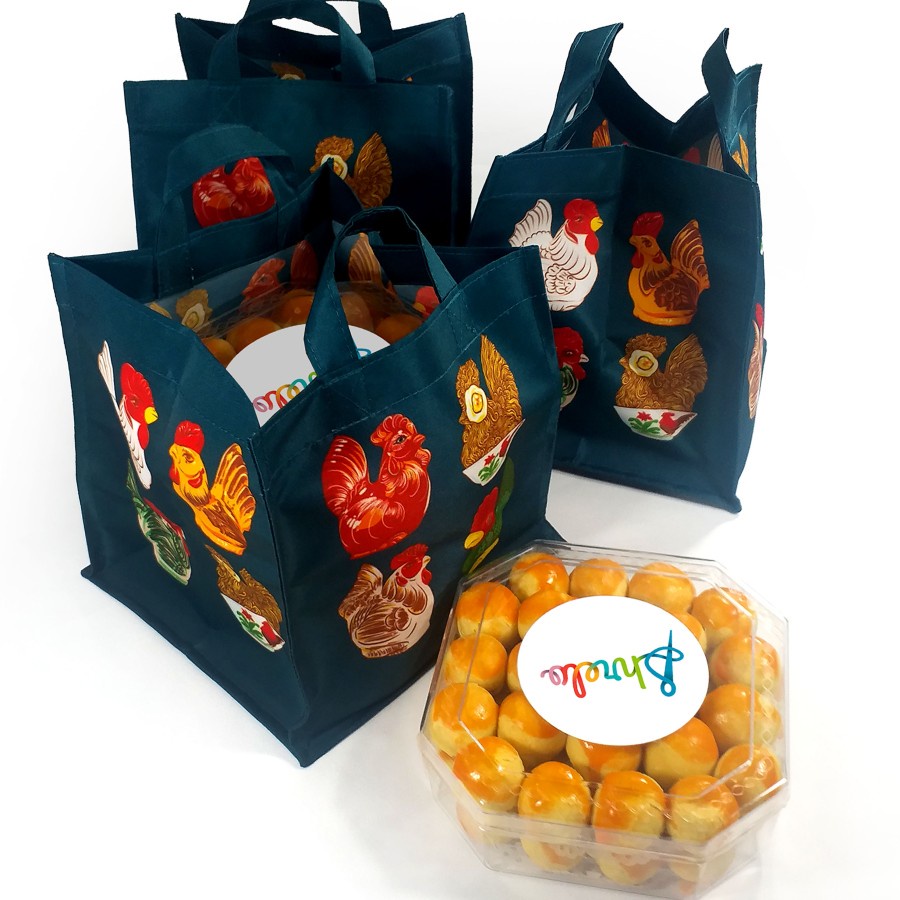 Tas Hampers Kue Kering Hari Raya Kastengel IGOR Celengan Ayam Ekonomis lebaran