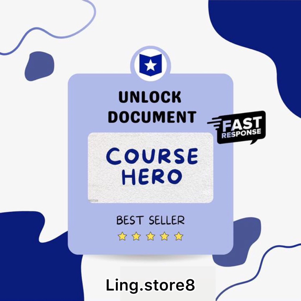 [READY | FAST RESPONSE] SOFTWARE COURSE HERO: UNLOCK DOKUMEN COURSE HERO