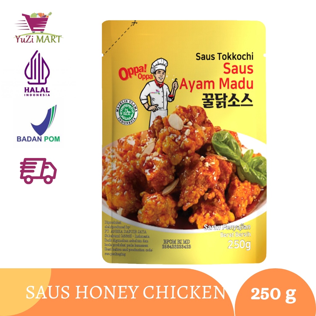 

Saus Ayam Madu HONEY CHICKEN SAUCE 250g (HALAL)