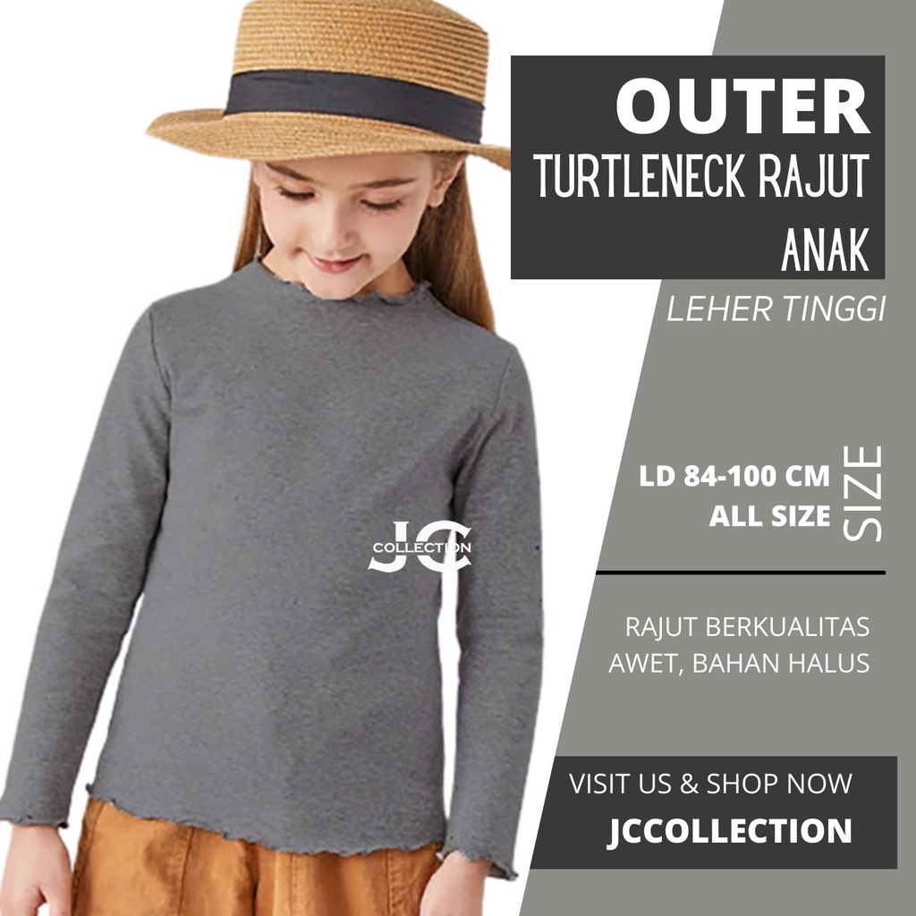 Sweater Rajut Anak Perempuan Kriwil Switer Anak - JCCollections