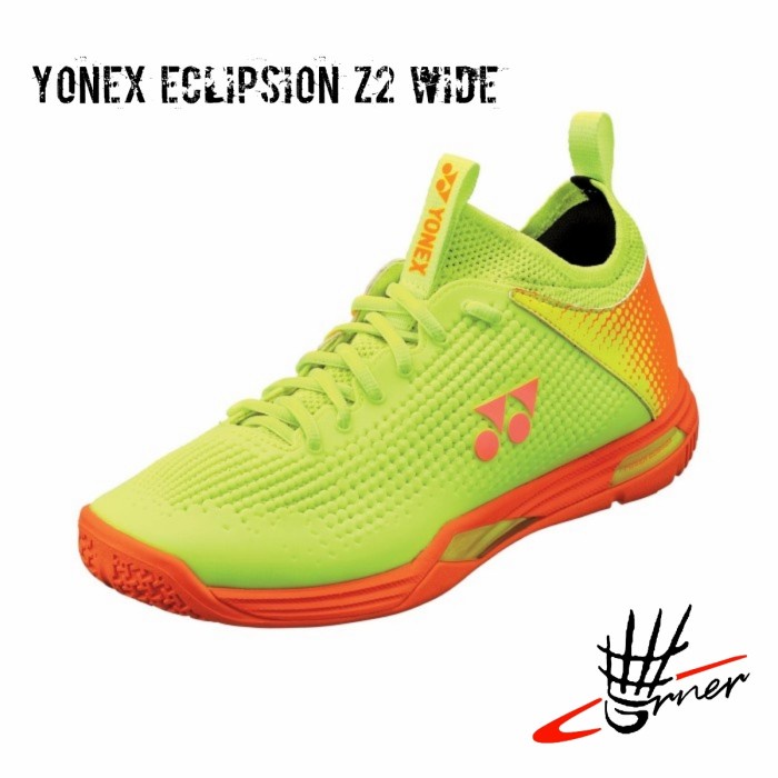 {MentariStore} Sepatu Badminton Yonex SHB Eclipsion Z2 Z 2 Wide Acid Yellow Original Berkualitas