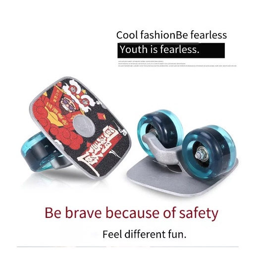 Terlaris Freeline Skate/ Drift Two Roller Skateboard Plate