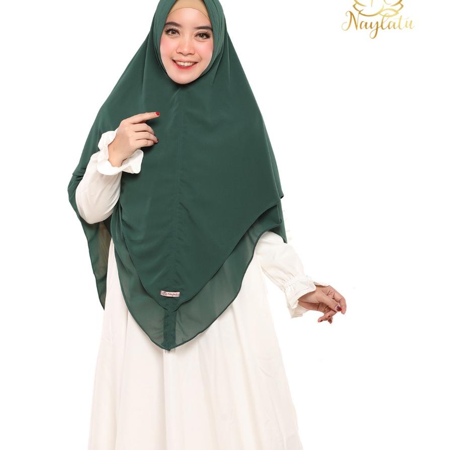 ➩ NAYLATU - Jilbab Hijab Khimar Khadijah Syari Naylatuhijab ✱