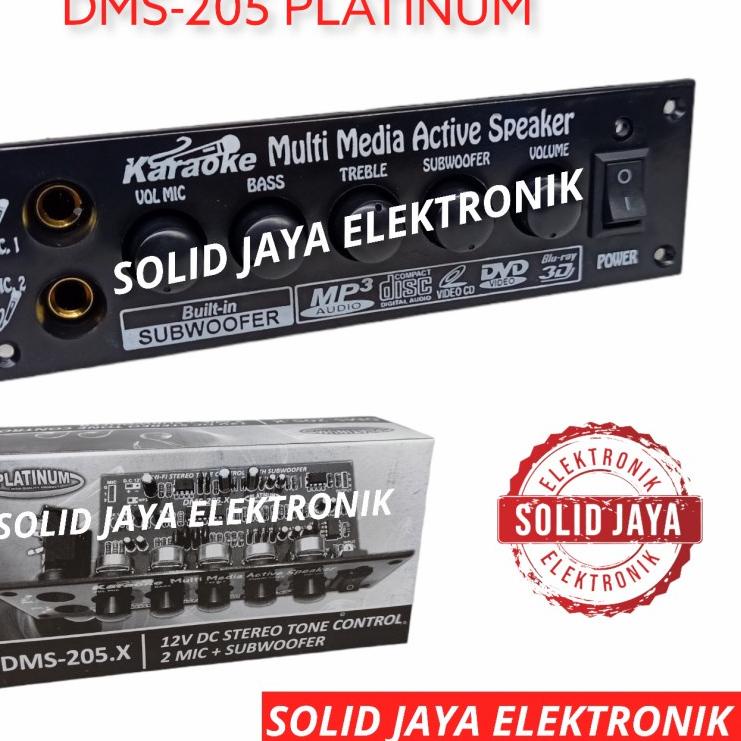 ❈ KIT TONE CONTROL AKTIF 12V DC DMS205 KONTROL HI FI STEREO SUBWOOFER SUB MIC MIC KARAOKE 12 VOLT V 