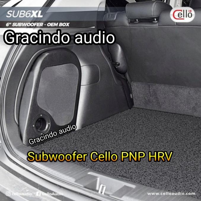 Subwoofer Cello W6Xl 6.5Inch Pasive Plus Box Oem Honda Hrv