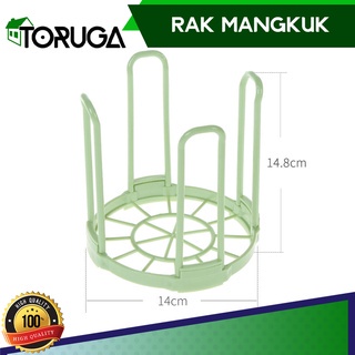 Rak Pengering Mangkuk Adjustable Bowl Holder Wadah Pengering Mangkuk Cuci Piring