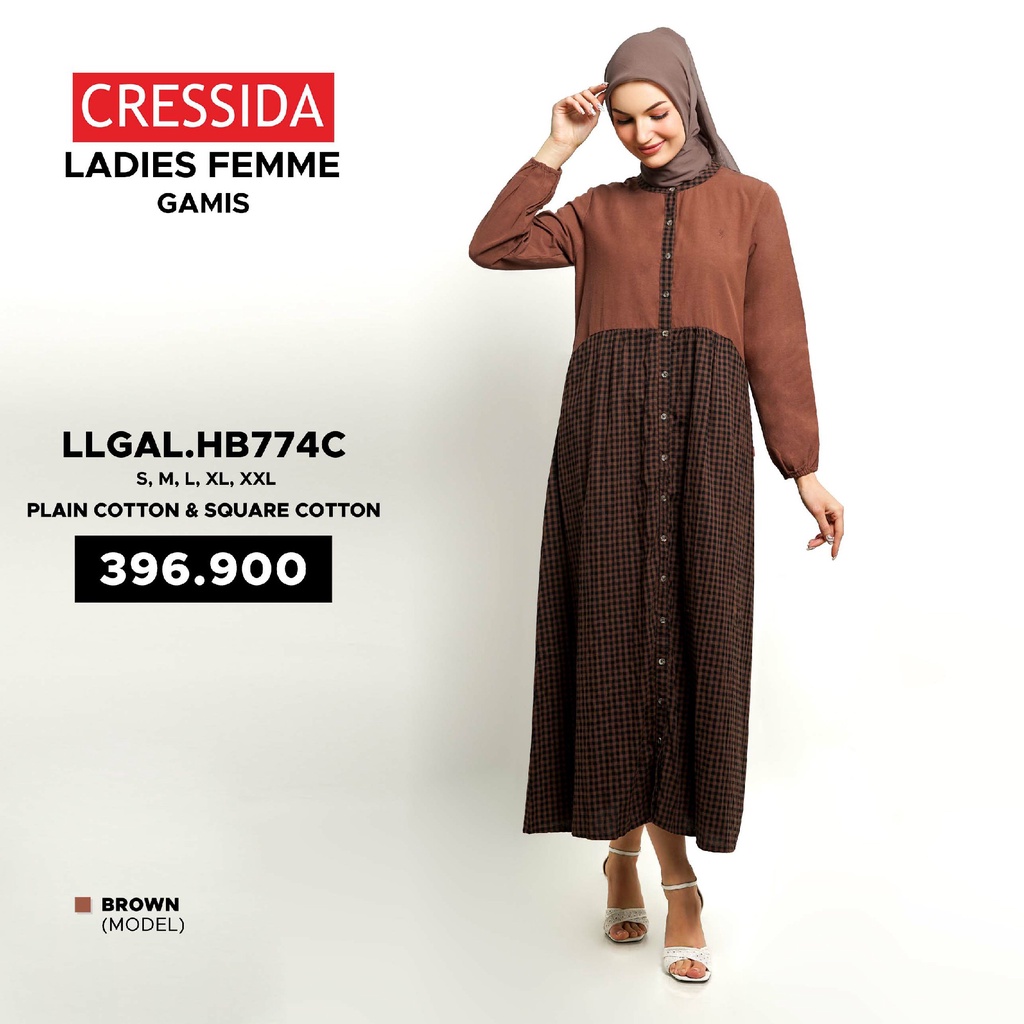 Cressida Ladies Baju Gamis Wanita - LLGAL.HB774C
