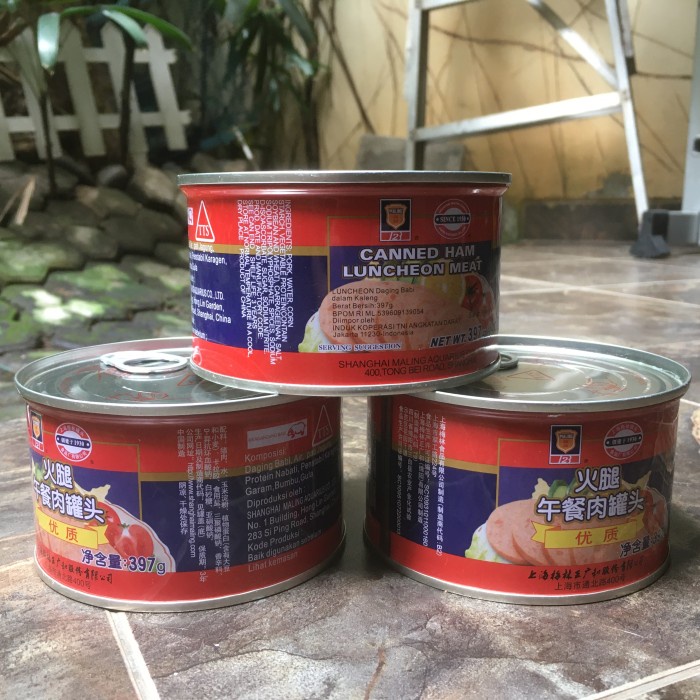 

MALING CANNED HAM LUNCHEON MEAT PREMIUM 397GR (NON HALAL)