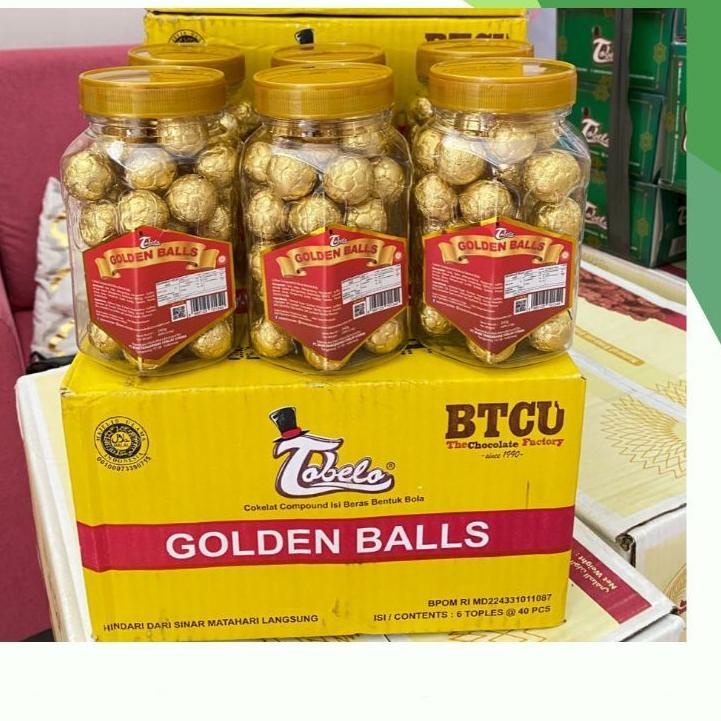 

➶ COKLAT TOBELO GOLDEN BALL 1 KARTON ISI 6 TOPLES ✿