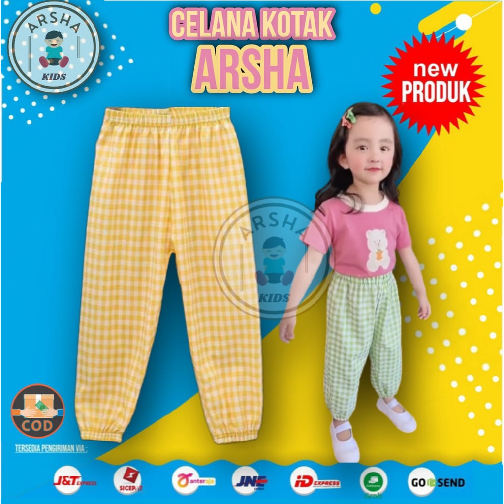 Celana panjang anak perempuan 6-12 tahun celana anak perempuan laki laki polkadot baggy pants anak