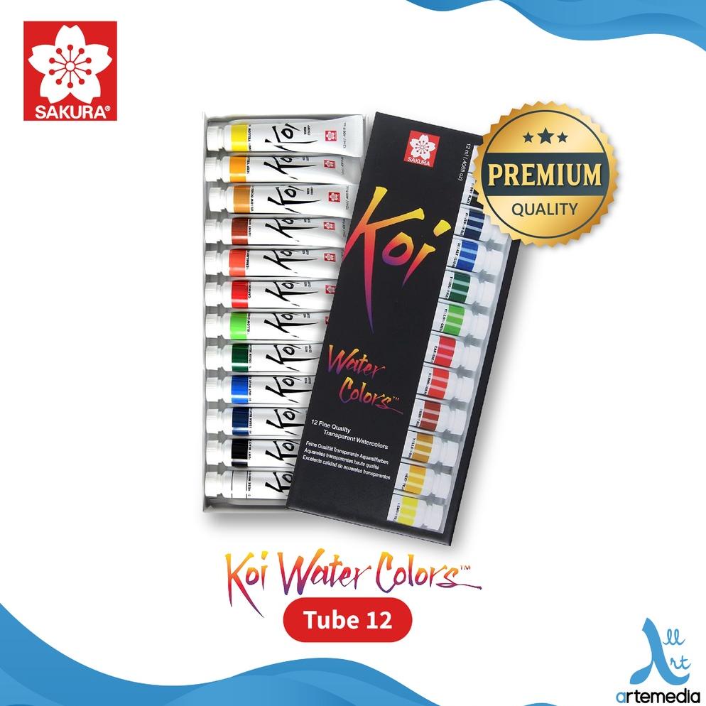 

Cat Air Sakura Koi Watercolor Tube 12 Set