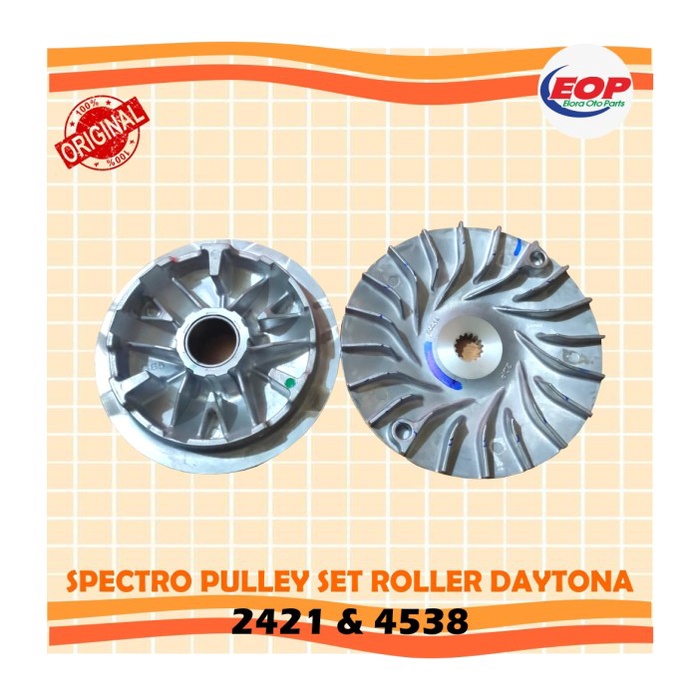 Pulley Set Spectro Vario 125/150 Led 2421 Original #Original