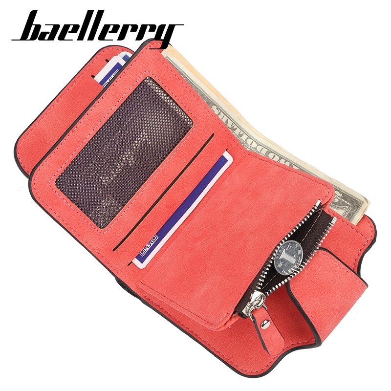 BAELLERRY N2346 Dompet Wanita Kecil Bahan Kulit PU Leather Premium WATCHKITE WKOS