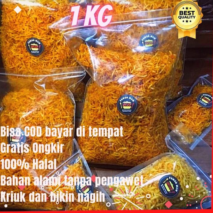 

۩ Termurah Kentang Mustofa 1kg Camilan Cemilan Snack Lauk Keripik Kering Kentang Mustofa Mustopa Kriuk Crispy Renyah Balado Pedas Pedes Manis Kentang Goreng Sambal Sambel Kentang Makanan Tradisional Tanpa Pengawet Murah 1kg 500gr Makanan Ringan ➮