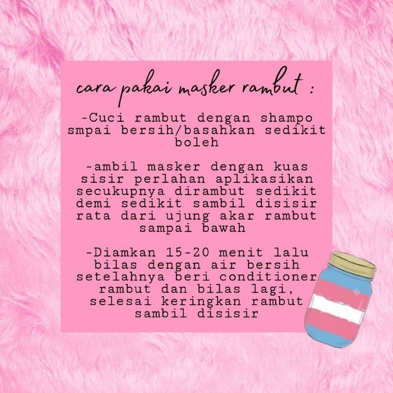 Hair mask creambath masker rambut