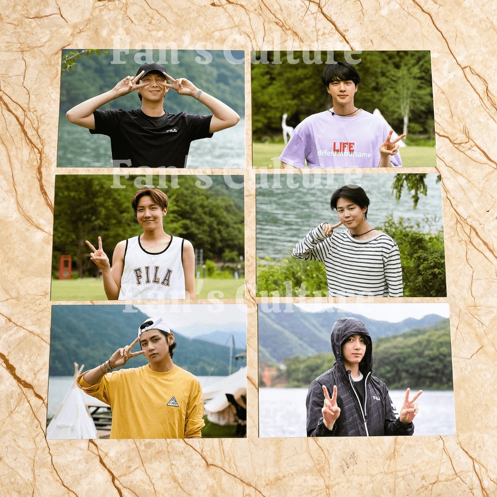 [READY]SHARING BTS: In the Soop Merch  - Postcard RM/JIN/SUGA/J-HOPE/JIMIN/TAEHYUNG V/JUNGKOOK/GROUP