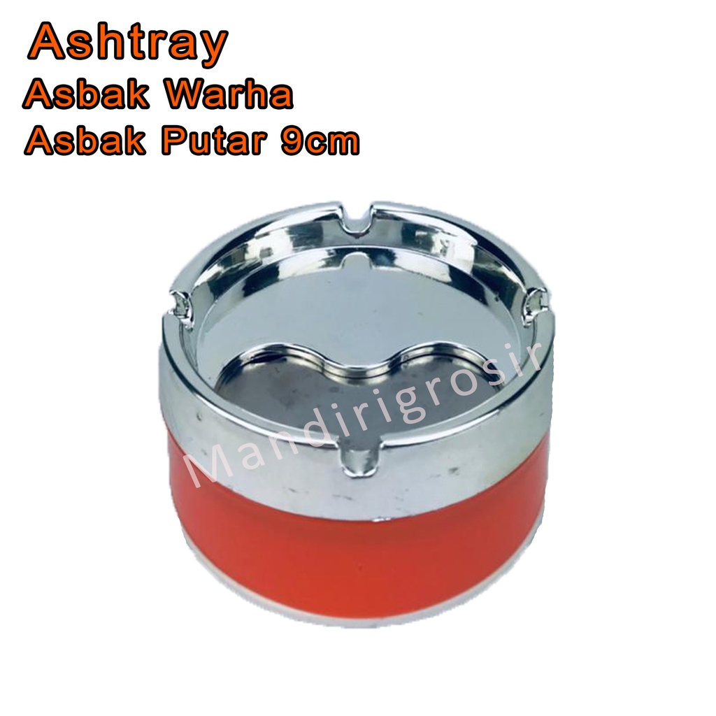 Asbak Warha* Ashtray* Asbak Putar* 9cm