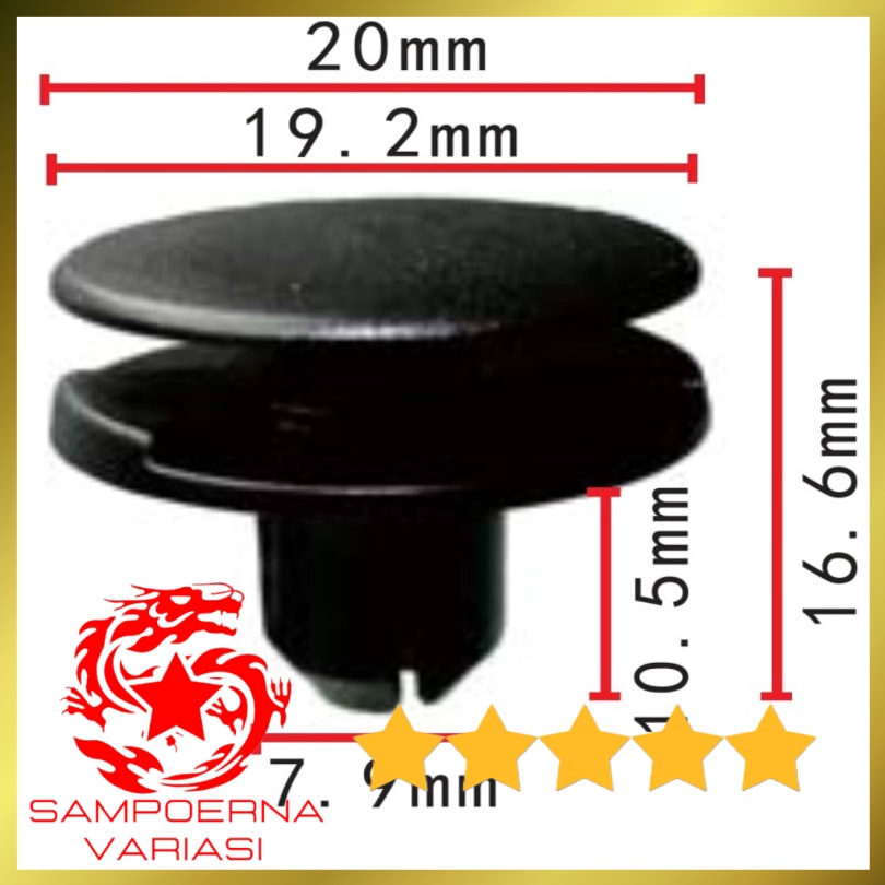 KANCING KLIP LINER  HONDA HRV