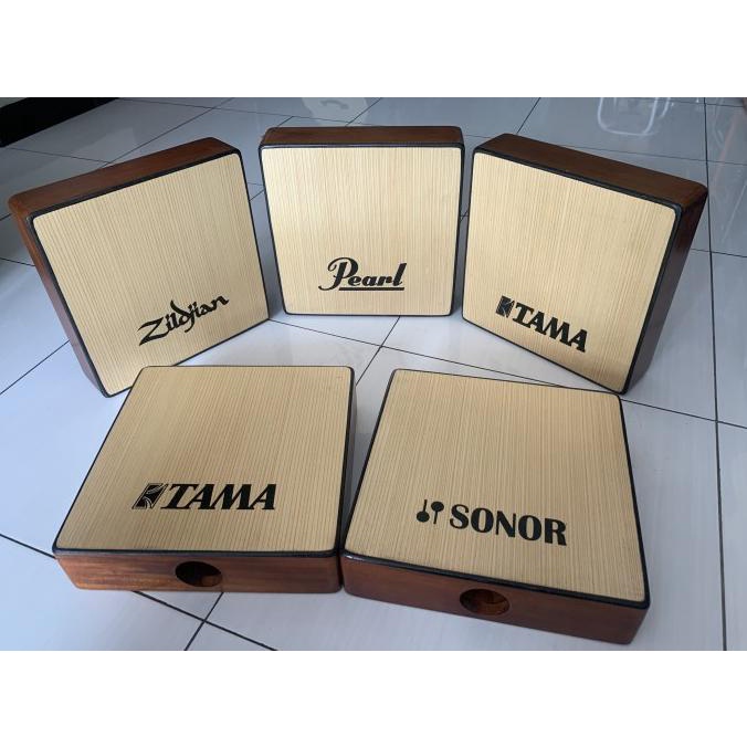 Cajon Mini / Cajon Travel / Cajon Buat Nyantai Bahan Kayu Solid