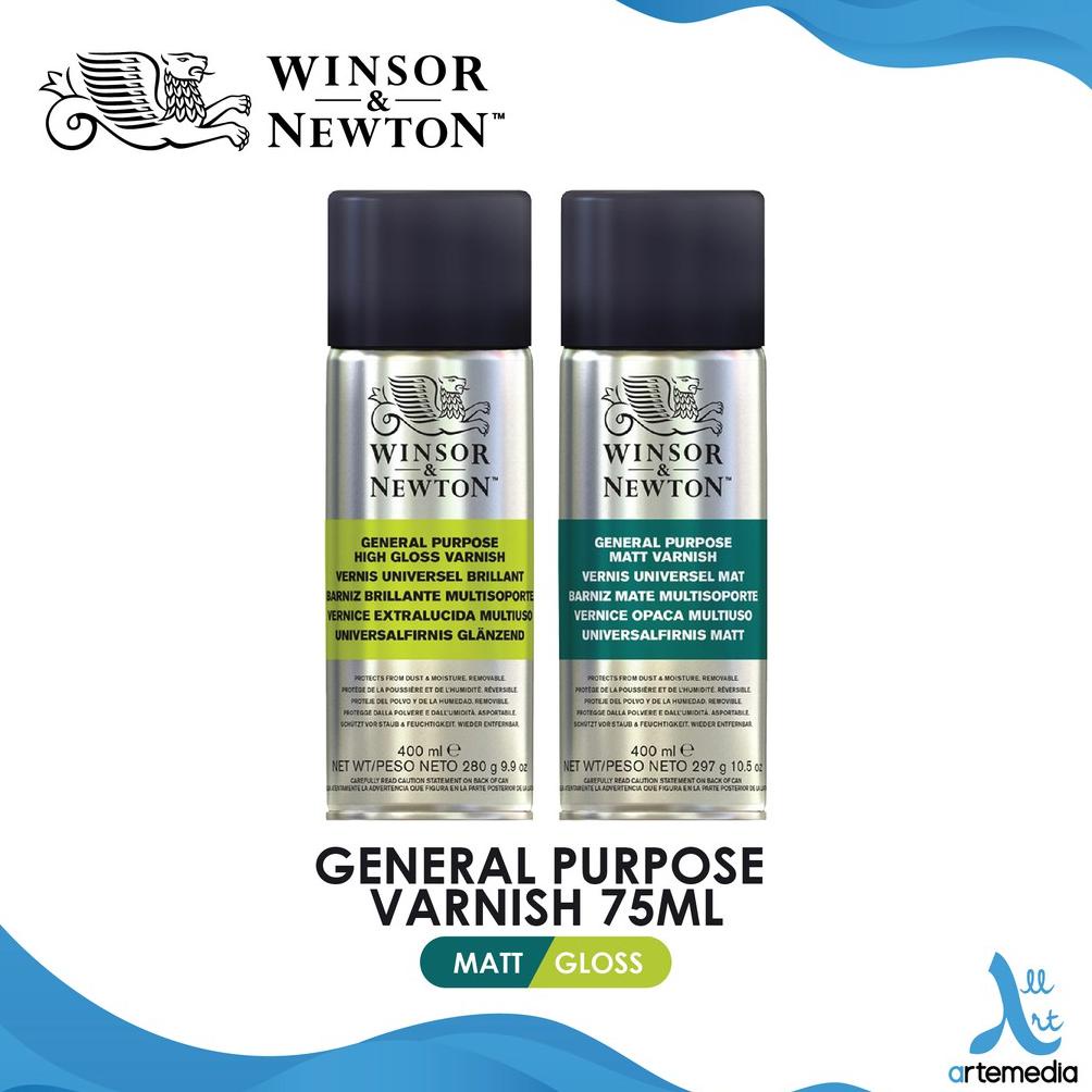 

Pernis Winsor & Newton 400ml General Purpose Varnish Spray