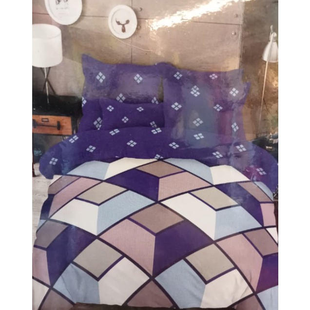 Sprei cherry katun jepang ukuran 120x200x20cm