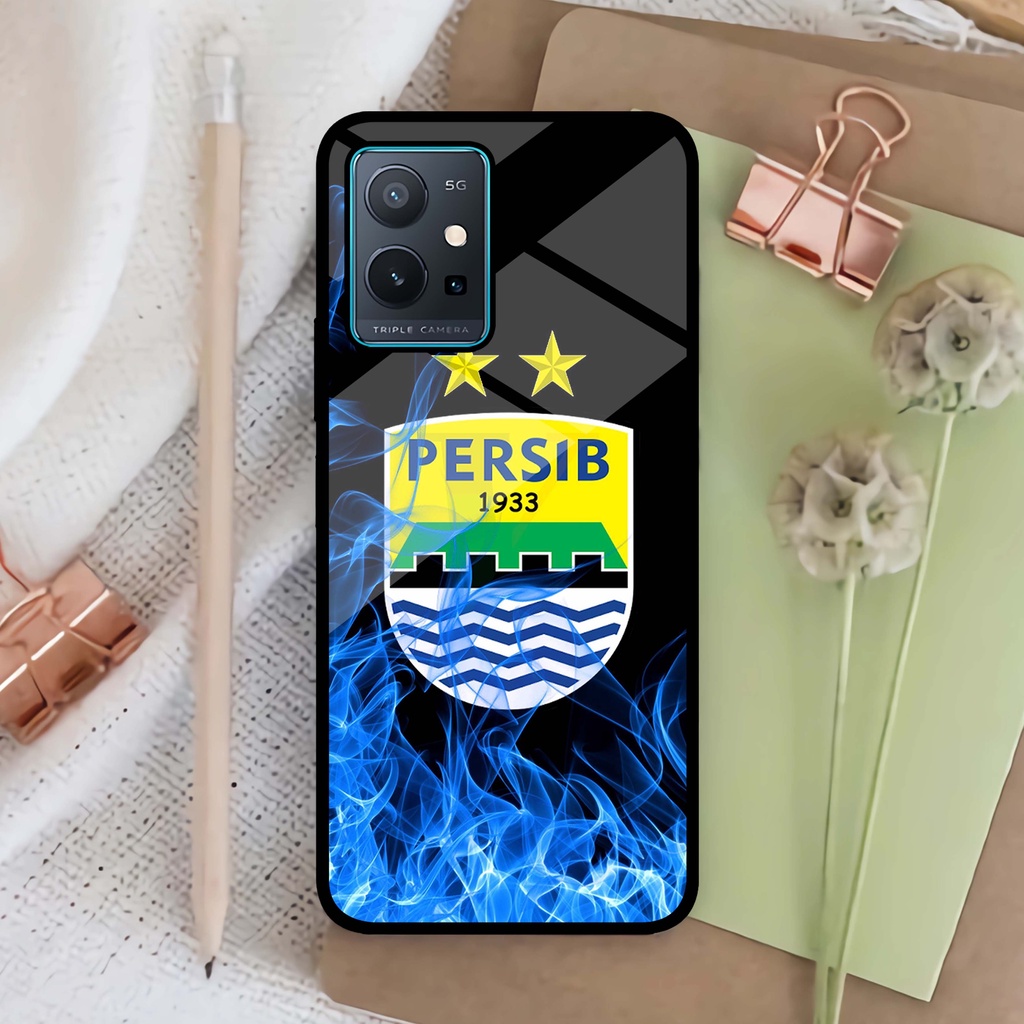 (MT71) Case Kilau Vivo T1 5G | Y75 5G | Casing Hp Vivo | Pelindung Smartphone Seven Case | Persib