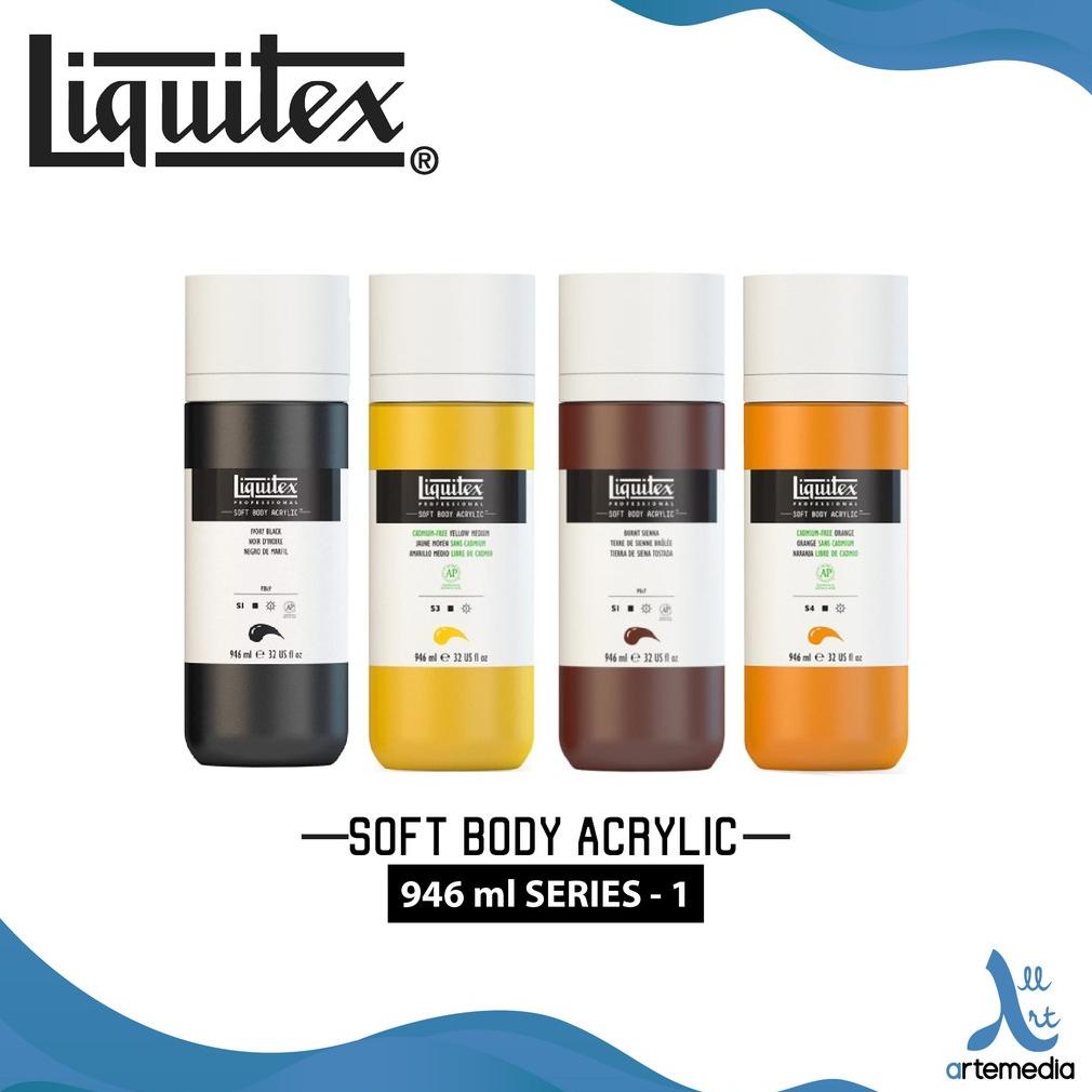 

Cat Akrilik Liquitex Soft Body 946ml Series 1 Acrylic Color Paint