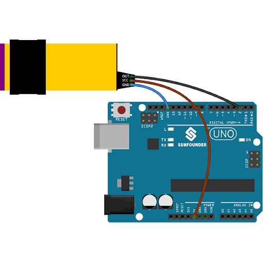 [HAEBOT] Sensor Infrared E18 D80NK Digital 5V Inframerah Proximity Module Pendeteksi Jarak Dekat Rintangan Obstacle Benda Tangan